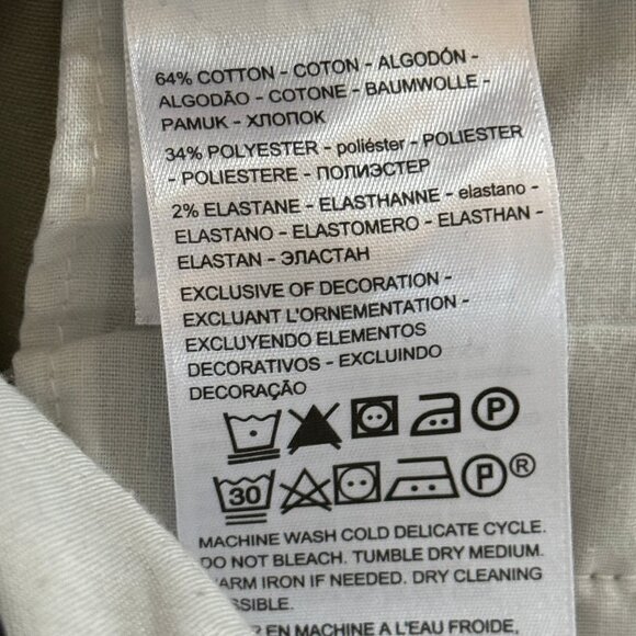 Dockers Classic Fit Khaki Tan Mens Straight Fit Flat Front Casual Straight Pants - Picture 8 of 10